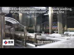 2-30 ml injectieflacon vulmachine voor injectieflacons volledig automatisch wassen drogen vulverzegelmachine