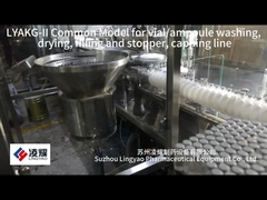 Flesvulmachine 5-50 ml Vloeibare Pharma Filling And Stoppering GMP standaard