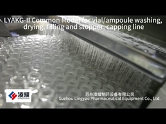 Compact Liquid Groninger Flaskelfilling Line Voor Ampullen Productie