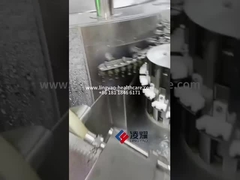 LYQCL Rotary Ultrasonic ampul/Flacon Washer in actie, Precision Cleaning voor farmaceutische producten