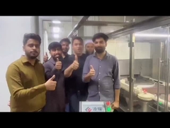 GMP-gecertificeerde ampulvul- en afdichtmachine in werking