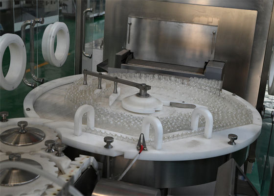 Compact 2-30 ml flessen wassysteem voor cosmetische serums en farmaceutische verwerking