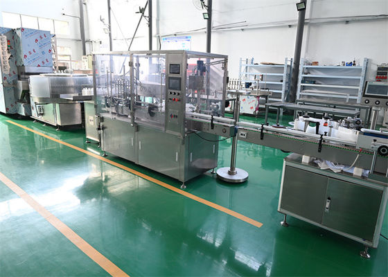 Kopen Automatische Ampuulvullingslijn voor Collageen Regenerator Solution, High Speed Filling Line voor 1-20ml Ampules, GMP Compliance online vervaardiging