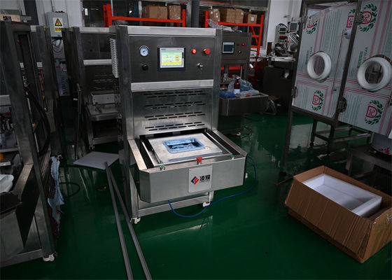 Kopen 500W PLC-gecontroleerde semi-automatische etikettering medische warmteverzegel met verstelbare verzegelingstemperatuur online vervaardiging