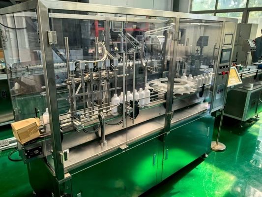 Kopen Automatische vloeistofvulmachine voor cosmetica en dagelijkse chemicaliën (30-500 ml)
Servo-dosering tegen schuimvorming en stikstofbedekking voor premiumformules online vervaardiging