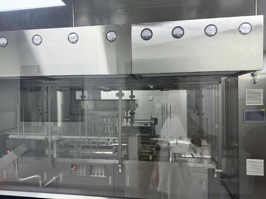 Kopen Steriele productie ampulvulmachine voor ampullen van 1–2 ml met automatisch vullen en vlamafdichting online vervaardiging