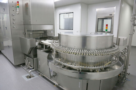Kopen HMI geïntegreerde lijncontrole 10 ml ampul wassterilisatie vulverzegelingslijn, 40000 stuks/uur ≤ 1% breukpercentage AGF-15S online vervaardiging