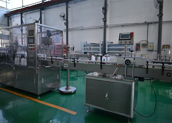 250-1000 ml automatische productielijn voor het vullen van ontsmettingsmiddelen, antiseptische productielijn voor farmaceutische producten