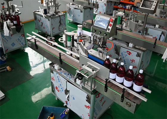 High Speed Labeling Machine met Zero Waste Adaptive Technology voor flessen, flacons en buizen