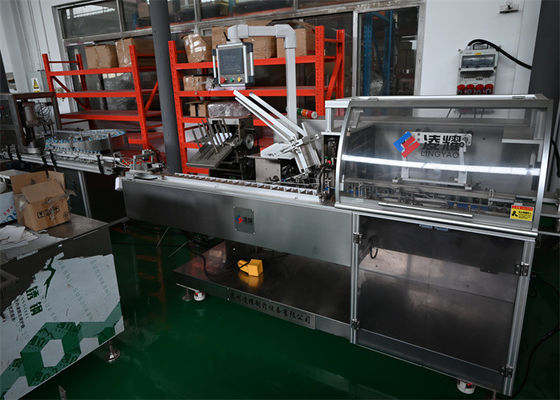 Hoge snelheid 80BPM Pharma Cartoning Machine voor Blister Packages Automatisch laden, GMP-naleving en nauwkeurige uitlijning
