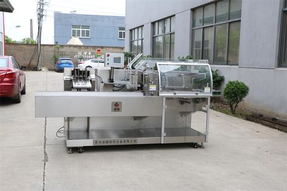 Vaccine Ready High Speed Cartoner 80BPM voor steriele farmaceutische verpakkingen GMP compliant automatisering