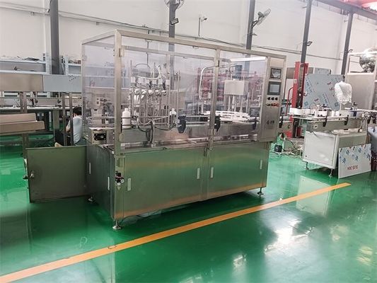 Multifunctionele precieze injectieflaconvulsiemachine voor de productie van kleine farmaceutische partijen