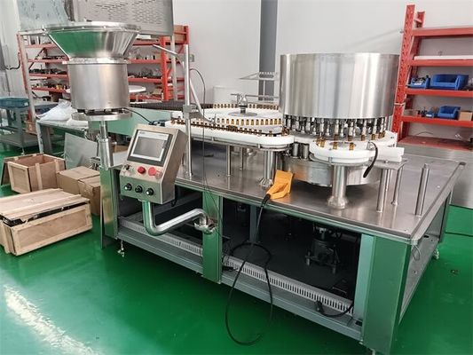 Automatische vloeistofvulmachine voor voedingsmiddelen (30-500 ml)
Hoge-snelheidservo-precisie en preventie van kruisbesmetting voor voedingssupplementen