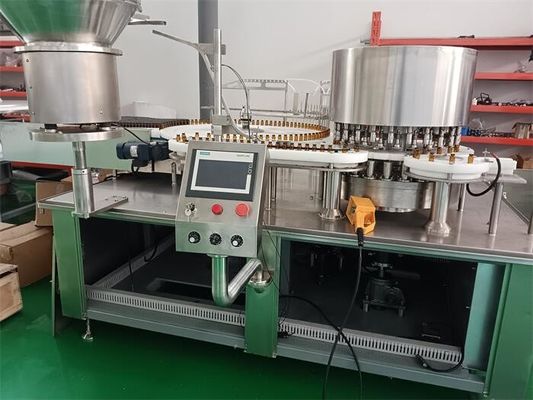 Multifunctionele aseptische vloeistofvullingsoplossing: 10-500 ml Agile Production Platform
