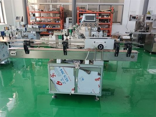 Ronde flessen Farmalabelmachine Elektrisch aangedreven Fles Groottebereik Hoogte20-110mm