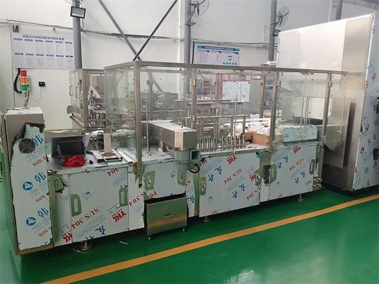 Precision Ampoule Filling Machine for Anesthetics Solutions High Speed Pharmaceutical Production Line met ultrasone roterende wasmachine