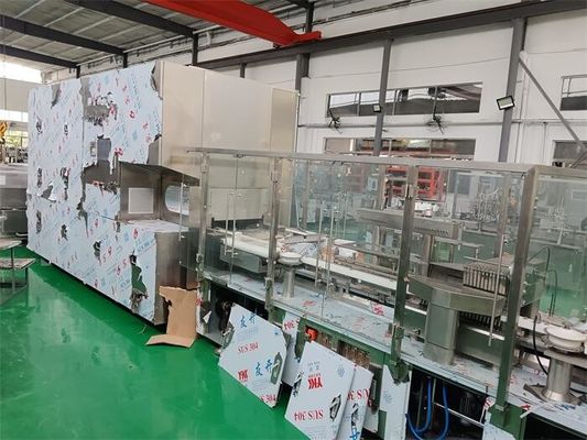 Precision Ampoule Filling Line For Nitroglycerin Solutions With Multi-Format Compatibility 1-10 ml Steriele vulling, gecertificeerd door CGMP