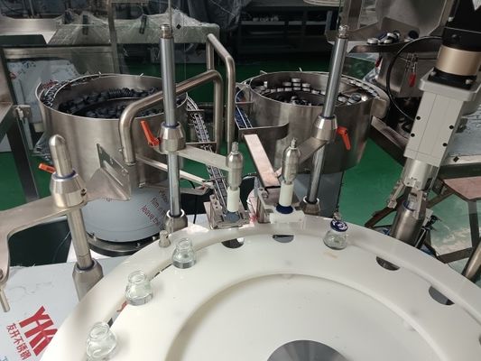 Farmaceutische flessenvulmachine voor 100-500 ml glazen en plastic flessen Op maat gemaakte oplossingen